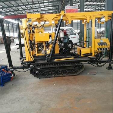 鑫煤200米履带式气动水井钻机 300全液压打井机 大小型钻井机