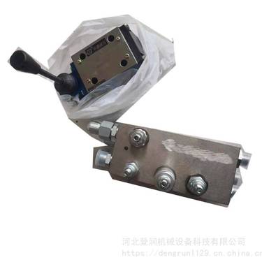 ZDY4000L煤矿用履带式全液压坑道钻机副泵油路板总成