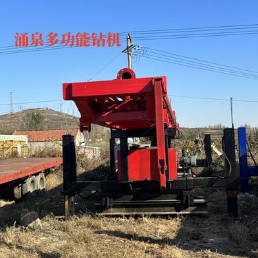 全新高压旋喷坑道钻机 水气浆三用 18米地质勘探