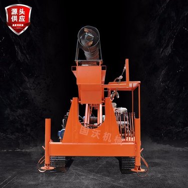 定制履带式cfg长螺旋钻机 长螺旋液压地基桩机 履带抗浮锚杆钻机