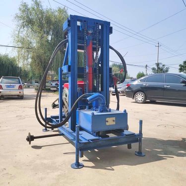 超深100米打井机 农田浇水钻井机 柴油液压水井钻机