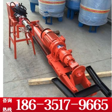 黔东南苗族侗族自治州 露天矿山开采水平潜孔钻机 矿山打孔气动冲击支架式引孔钻