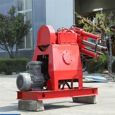 矿用坑道钻机多角度隧道地质勘探放瓦斯15KW电动双液注浆加固钻机