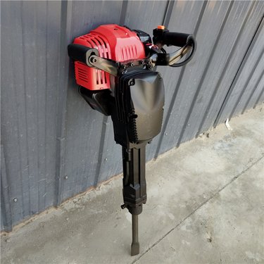 手持式汽油镐 诚誉二冲程内燃凿岩机 石头打眼冲击钻