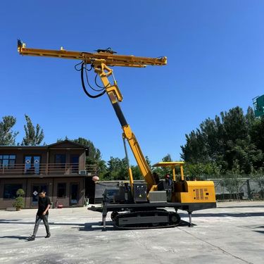 隧道锚固 锚杆钻机履带行走 实用灵活操作简单