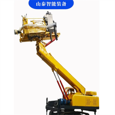 全液压伸缩臂锚固钻机 深基坑支护钻孔机 工作可靠