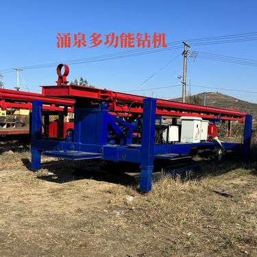 涌泉ZP-JY1800锚杆注浆钻机动力头 26米塔架高喷灌浆台车 注浆加固