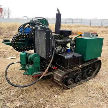 天津 小型水平定向钻机 16吨定向钻 自行走定向钻 洪涛电力