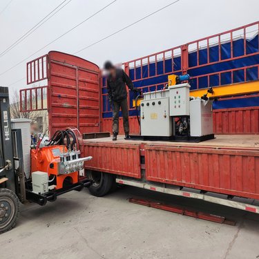 软基加固聚强旋喷钻机功能多可做单双管 锚索高压注浆泵