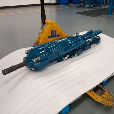 A25LX重型液压凿岩机带反打深孔凿岩防止卡钎孔径孔径76-115mm