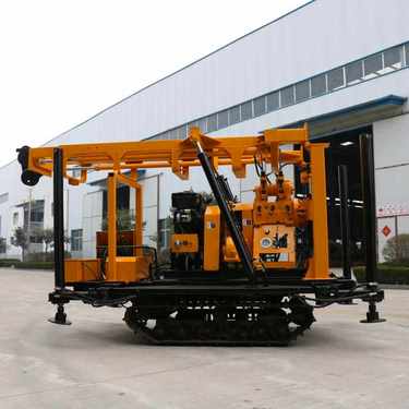 供应履带岩心钻机矿用勘探设备XYD-200型液压钻井打井机