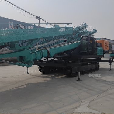 隧道护坡钻机 多功能螺旋锚固钻机 油电两用钻孔机 高举升锚杆钻