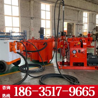西藏昌都 ZLJ-1200型双液注浆钻机 工程用多角度打孔钻孔注浆加固一体机