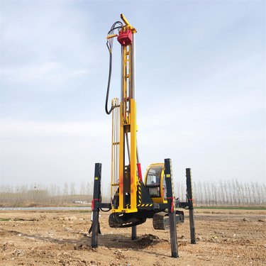 山地履带式锚固钻机 气动加固注浆钻机 风动电动分体式潜孔钻机