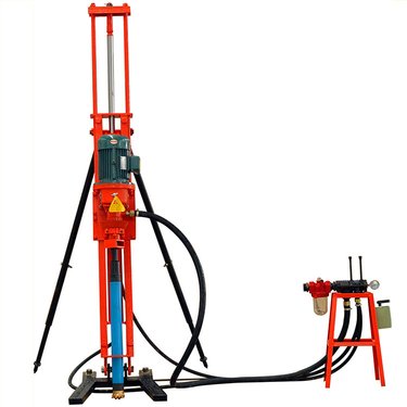 凿岩机械SKD100型潜孔钻机垂直向下打孔钻合金钻头