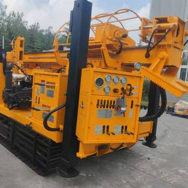 履带式绳索取芯钻机400-1500米探矿取芯水文监测岩石取芯