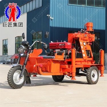 三轮车注浆加固钻机 ZLJ-350型加固打孔一体机 桥梁打孔注浆钻机