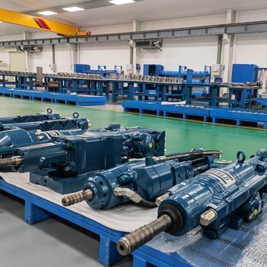 沃思德液压凿岩机掘进台车中深孔采矿钻车锚杆核心零部件隧道露天