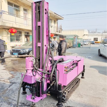 超小型高压旋喷钻机 履带式微型旋喷桩机 室内加固止水旋喷机