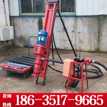 连云港 钻岩石土层潜孔钻机 履带式山地基坑加固打孔机