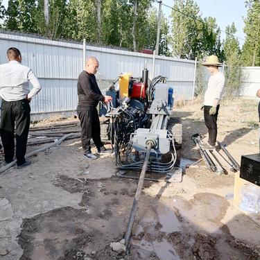 小型水钻铺管机 小型自动过路钻孔机 手提过路打眼机 洪涛电力 水平定向钻