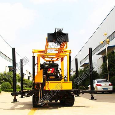 液压水井钻机回转式钻机房堪地勘取芯钻机中深孔钻井机