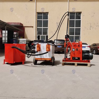 供应多角度注浆加固钻机 全液压房屋地基打孔注浆一体机