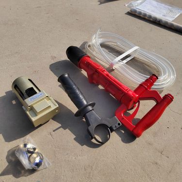 QCZ-1型气动冲击钻 墙壁钻孔用气锤矿用防爆钻孔轻型凿岩机