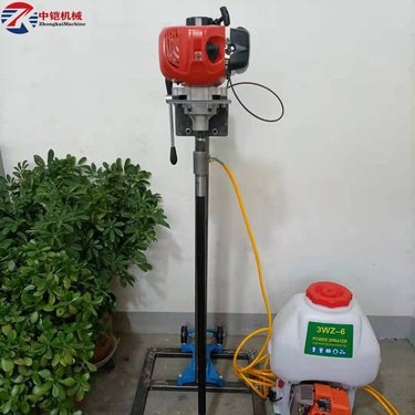 中铠 背包钻机 地质勘探取芯机 方便携带钻孔机