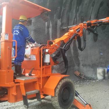 鑫通机械液压矿用锚杆锚索钻车DS3打支护太容易了