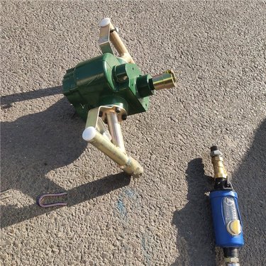 定制 帮锚杆气动手持式钻机 MQS-50/1.8型风动手握侧锚固剂搅拌钻