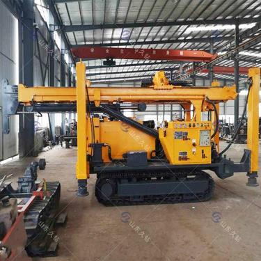 供应地质钻探设备千米钻机JDL-400勘探岩芯钻多功能冲击钻井机