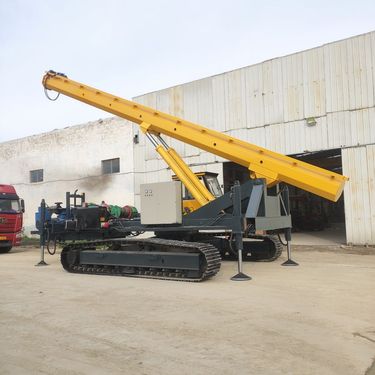 挖坑大口径旋挖钻机 多功能钻孔立桩机 挤密桩机长螺杆钻孔机