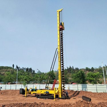 单管高压旋喷注浆钻机 地基加固抗浮锚杆钻机 履带式液压旋喷桩机