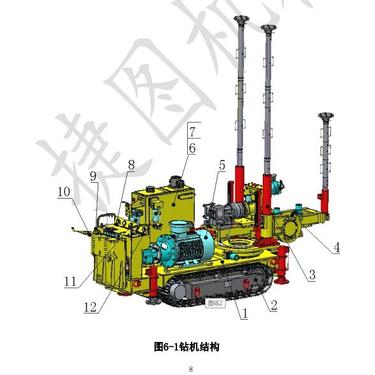 ZDY3500LPS型 煤矿用履带式全液压坑道钻机 捷图供应