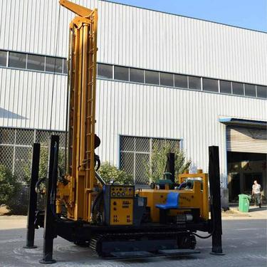 厂供深井钻井机FY350多功能履带式气动水井钻机 气钻打灌溉井设备