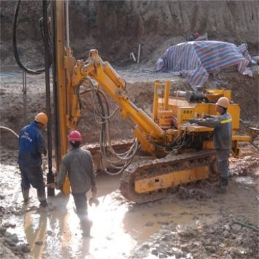 轮式隧道钻机 矿用锚固钻孔机 全液压潜孔钻机