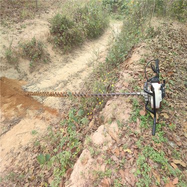 边坡注浆加固打孔钻机便携式小型护坡钻洞工具LL-157型