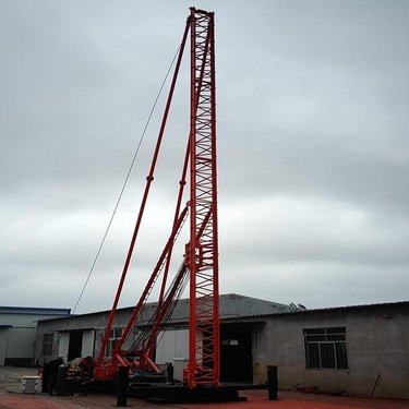 履诺桩机 土壤修复钻机 湖北液压长螺旋杆旋租赁 厂房地基加固