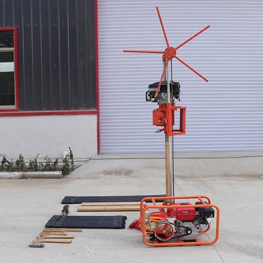 小型地质岩芯钻机原状土壤取样30米取芯钻机山地取芯勘探钻机