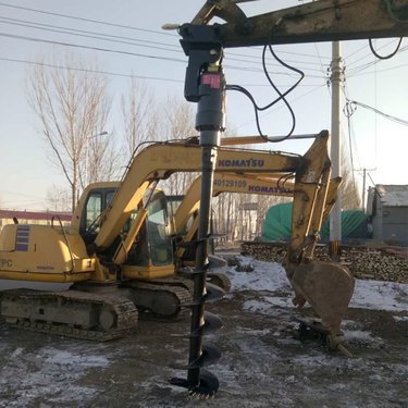 奥莱 液压旋挖螺旋钻机 合金钻头钻机 深井钻机