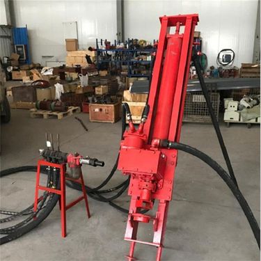 内蒙古阿拉善盟 支架式潜孔钻机坡路基打桩 多功能多角度潜孔钻机 那曲