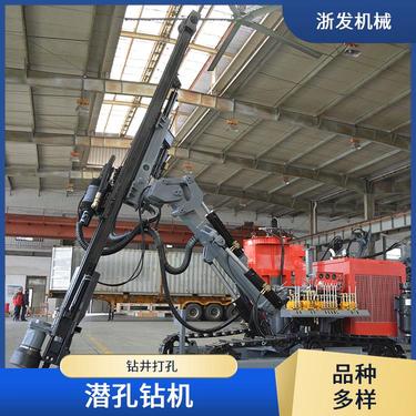 浙发机械 地基加固隧道管棚 履带潜孔钻机 耗气量较低