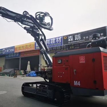 红五环B8全液压整体式高效多功能露天潜孔钻机