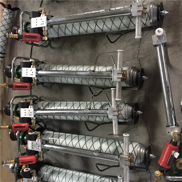 煤矿井下用MQT130/2.8气动锚杆钻机 采用工程塑料材料重量轻