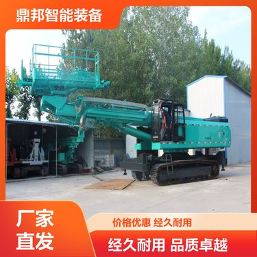 鼎邦 矿用举升锚杆支护钻机 液压冲击回转潜孔钻车 加固护坡