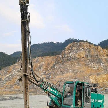 露天钻进A20A沃思德液压凿岩机可用于潜孔钻车