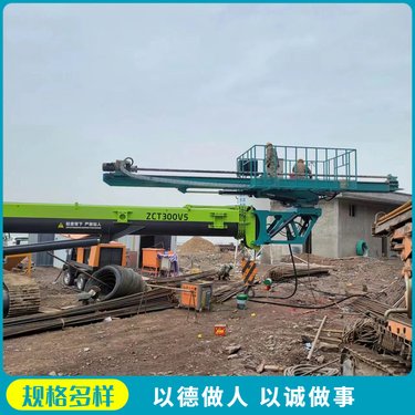 吊车改装钻机 副臂加装潜孔钻 高边坡支护锚杆钻