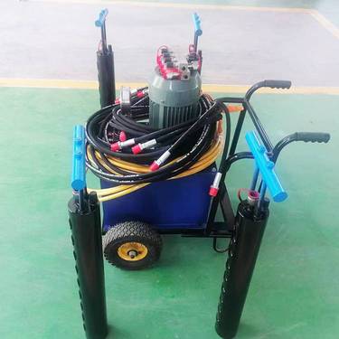 中拓 劈裂棒 矿山液压岩石劈裂棒 开石机 凿岩机