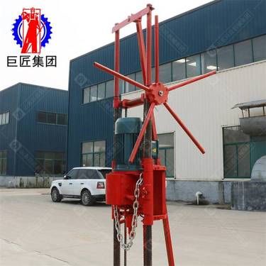 华夏巨匠QZ-2D地质勘探钻机轻便型岩石取芯钻机岩土钻机引孔钻机